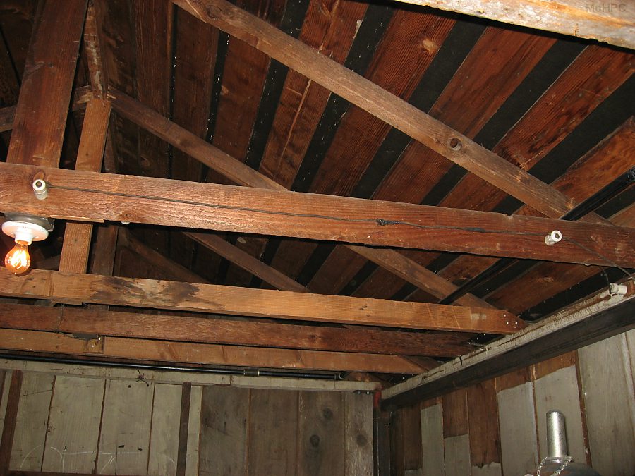 Потолок гаража